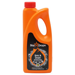 STARDROPS UNBLOCKER SINK & DRAIN
