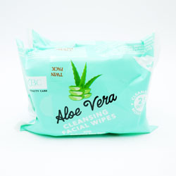 XBC FACE WIPES ALOE VERA TWIN PACK
