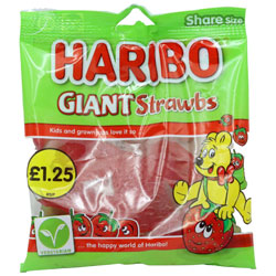HARIBO GIANT STRAWBS