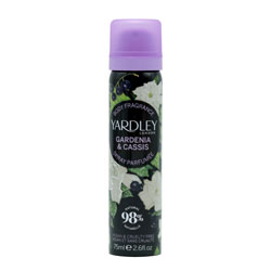 YARDLEY BODY SPRAY GARDENIA & CASSIS