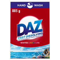 DAZ HANDWASH WASHING POWDER FOR WHITES & COLOURS