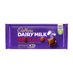 CADBURY DAIRY MILK FRUIT & NUT BAR