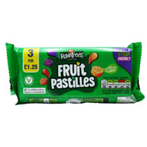 ROWNTREES FRUIT PASTILLES 3PK