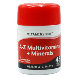 VITAMIN STORE A-Z MULTI VIT + MINERALS
