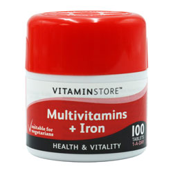 VITAMIN STORE MULTI VITAMINS & IRON TAB