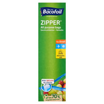 BACOFOIL ZIPPER BAGS 1LTR SMALL