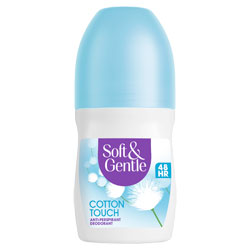 SOFT & GENTLE ROLL ON DEOD COTTON TOUCH
