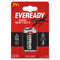 EVEREADY BATTERIES ZINC 9V