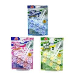 AIRPURE FRESH LOOS TOILET RIM BLOCK 6IN1