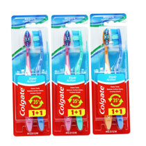 COLGATE TOOTHBRUSH TRIPLE ACTION TWIN