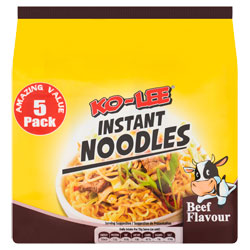 KO-LEE NOODLES BEEF 5PK