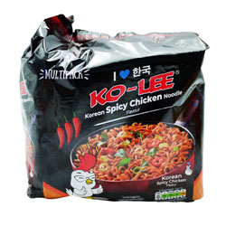 KO-LEE NOODLES KOREAN SPICY CHICK 4PK