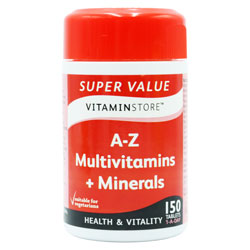VITAMIN STORE TABLETS A-Z MULTIVITS&MIN
