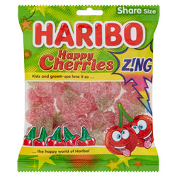 HARIBO HAPPY CHERRIES ZING
