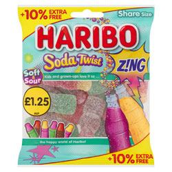 HARIBO SODA TWIST ZING