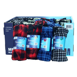 FLEECE LOUNGE BOTTOMS MENS IN DISPLAY