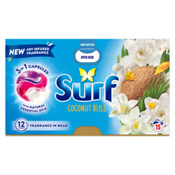 SURF 3IN1 CAPS COCONUT BLISS