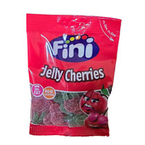 FINI SWEETS FIZZY SOUR CHERRY PIECES