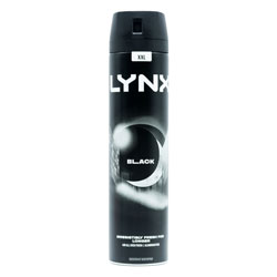 LYNX BODYSPRAY BLACK