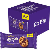 CADBURY CRUNCHY MELTS CHOC BISCUIT