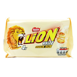 NESTLE LION WHITE BAR 4PACK