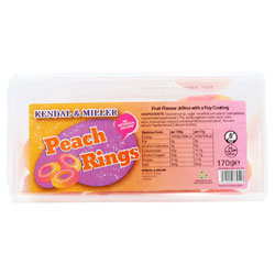 KENDAL & MILLER PEACH RINGS