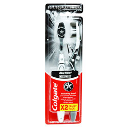 COLGATE TOOTHBRUSH MAX WHITE CHARCOAL