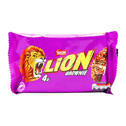 NESTLE LION BAR BROWNIE 4PACK