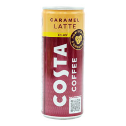 COSTA COFFEE CARAMEL LATTE