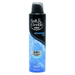 SOFT & GENTLE MEN DEODORANT MOUNTAIN AIR ANTI