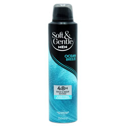 SOFT & GENTLE MEN DEODORANT OCEAN BREEZE ANTI