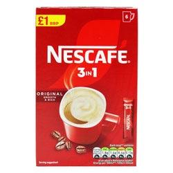 NESCAFE COFFEE 3IN1 SACHETS