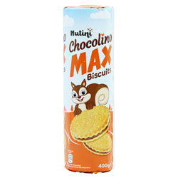 NUTINI CHOCOLINO MAX BISCUITS