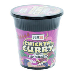 YUMSU CUP NOODLES CHICKEN CURRY
