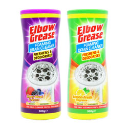 ELBOW GREASE DRAIN FOAM CLEANER ASSTD