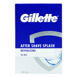 GILLETTE AFTER SHAVE BOXED REVITALIZE SEA MIST