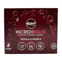 AIRPURE INCREDIBALLS LAUNDRY SHEETS PETALS &