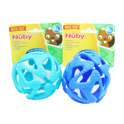 NUBY TEETHING BALL SILICONE