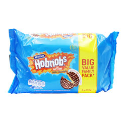 MCVITIES MILK CHOCOLATE HOBNOBS TWIN PACK