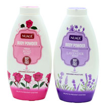 NUAGE BODY POWDER (TALC FREE) LAVENDER / ROSE MIX