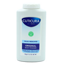CUTICURA BODY POWDER MILDLY MEDIC