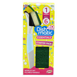 DISHMATIC DISH BRUSH ESSENTIAL STARTER KIT