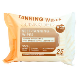 SUNKISSED SELF TANNING WIPES