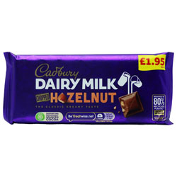 CADBURY DAIRY MILK CHOPPED HAZELNUT