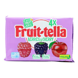 FRUITTELLA BERRIES & CHERRY 4 PACK