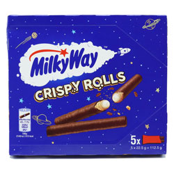 MILKY WAY CRISPY ROLLS 5 PACK