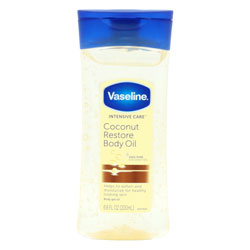 VASELINE BODY OIL COCONUT