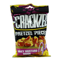 CRACKZELS HONEY & MUSTARD PRETZEL PIECES