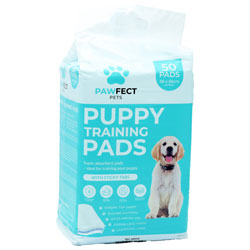 PAWFECT PET PUPPY PADS 50PK 56X56CM