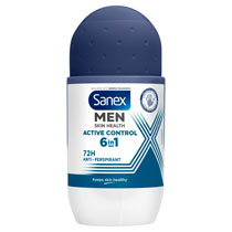 SANEX DEODORANT ROLL ON MEN ACTIVE 72HR